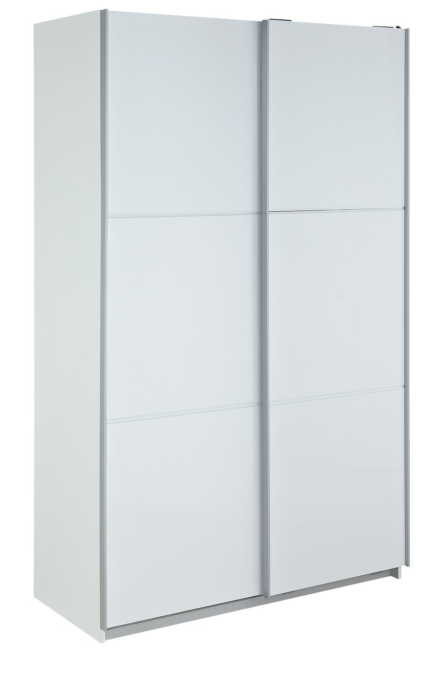 Habitat Holsted White Medium Wardrobe