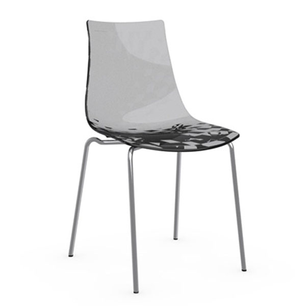 Zadie Dining Chair, Smoked Grey