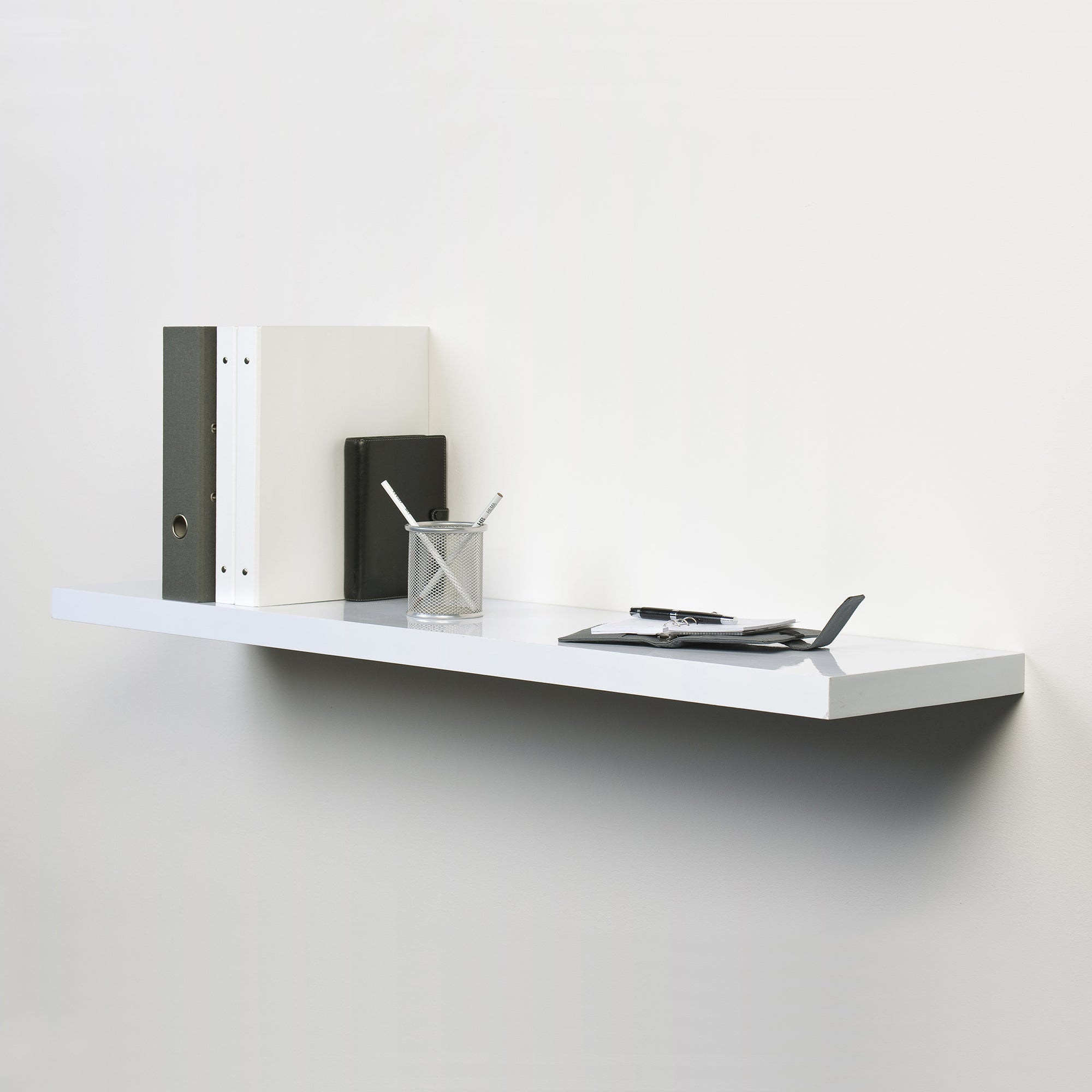 Duraline White Gloss Floating Shelf White