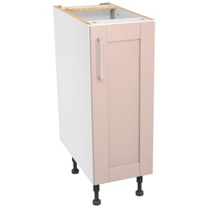 Wickes Ohio Dusky Pink Shaker Base Unit - 300mm