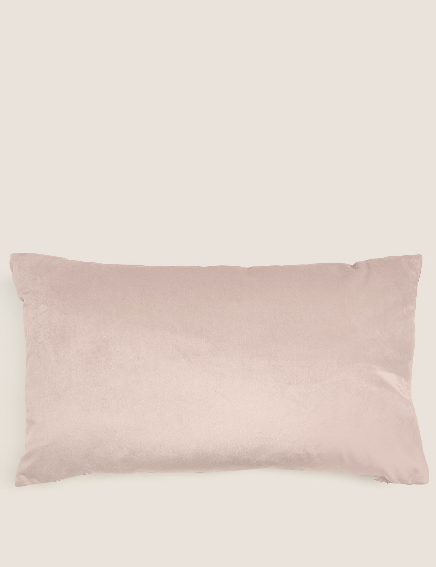 M&S Velvet Medium Bolster Cushion