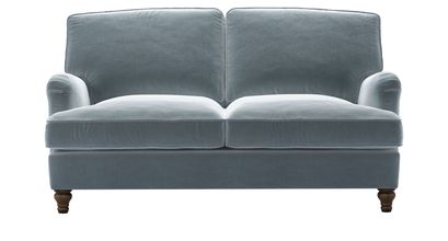 Bluebell 2 Seat Sofa Bed in Windermere Cotton Matt Velvet - sofa.com