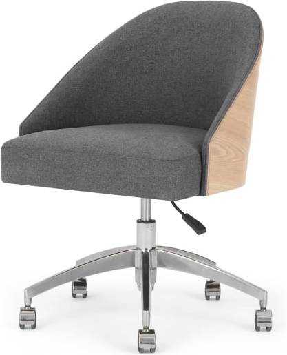 Fernanda Office Chair, Ash and Marl Grey