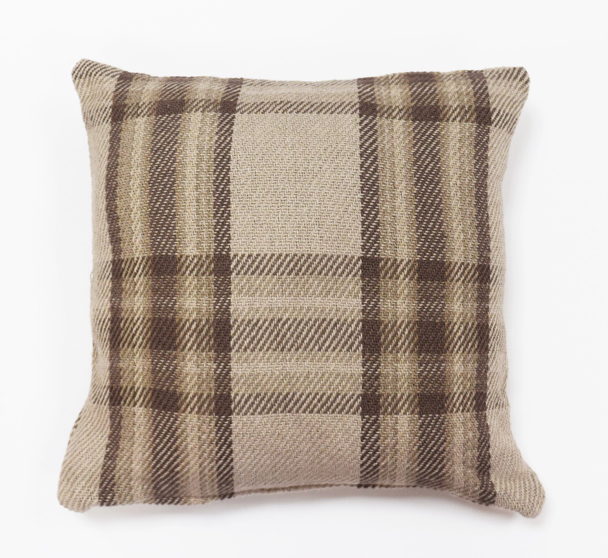 Rapport Home Highland Check Cushion Cover (43x43 cm) in Natural