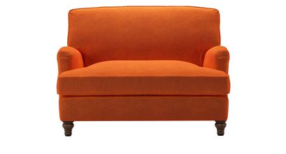Bluebell Loveseat Sofabed in Paprika Smart Velvet - sofa.com