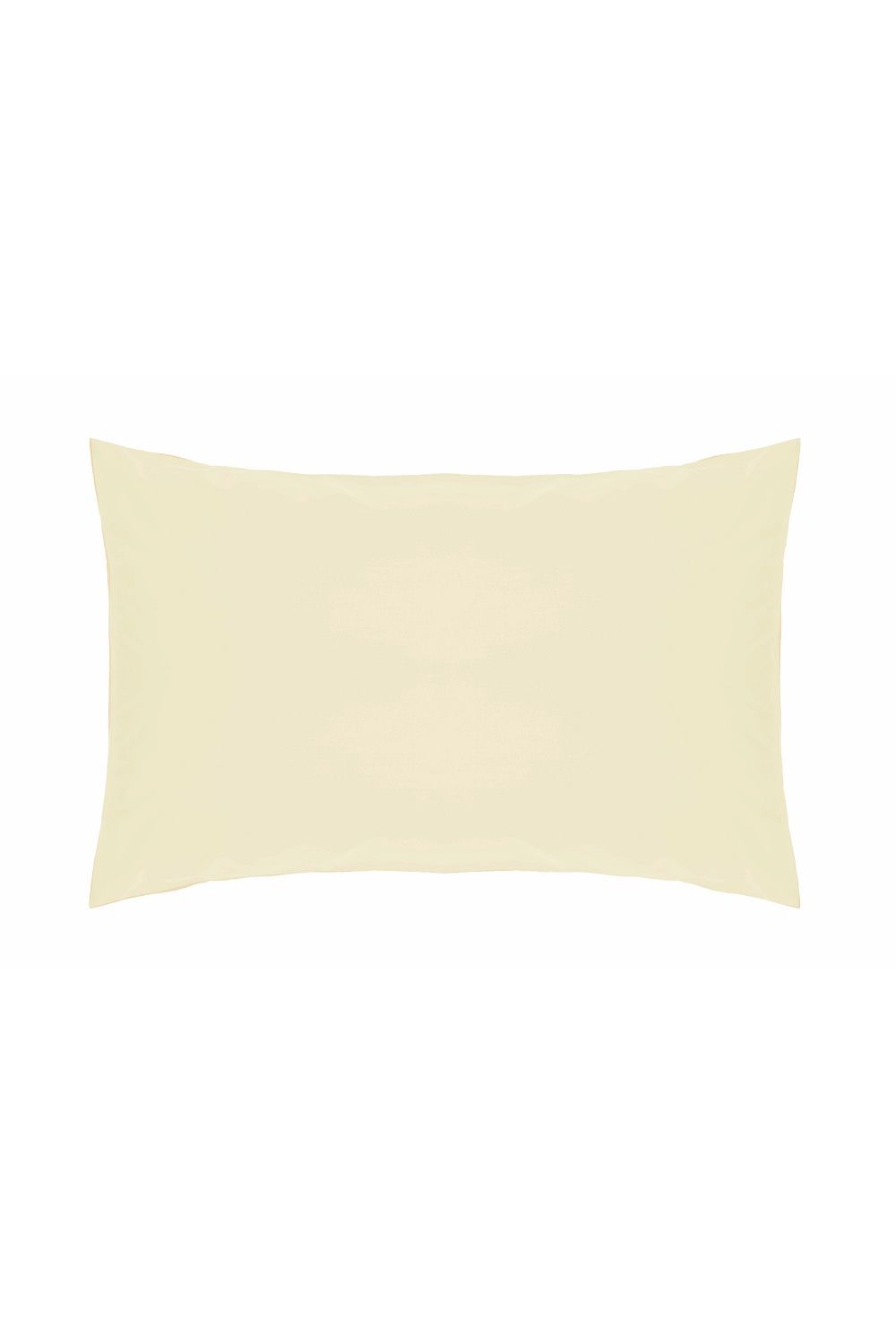 Belledorm Easy Care 200 Thread Count Cotton Polyester Percale Housewife Pillowcase in Ivory