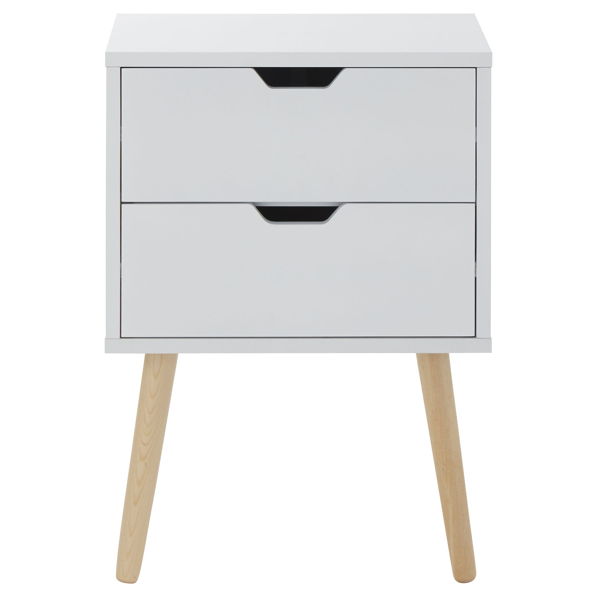 Nyborg 2 Drawer Bedside Table