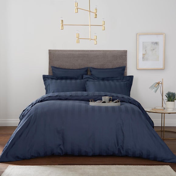 Hotel Stripe 230 Thread Count 100% Cotton Duvet Cover