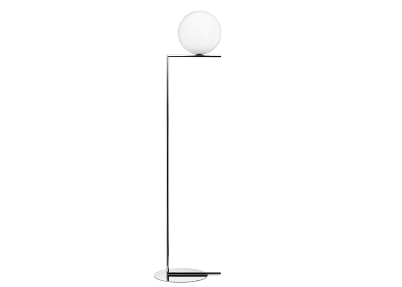 Flos IC F1 Floor Light Chrome