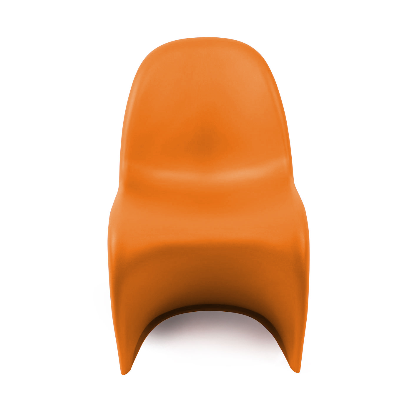 Vitra Panton Junior Chair In Tangerine