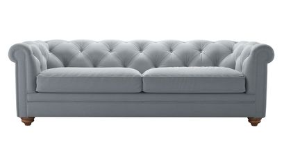 Patrick 3 Seat Sofabed in Sealion Smart Cotton - sofa.com