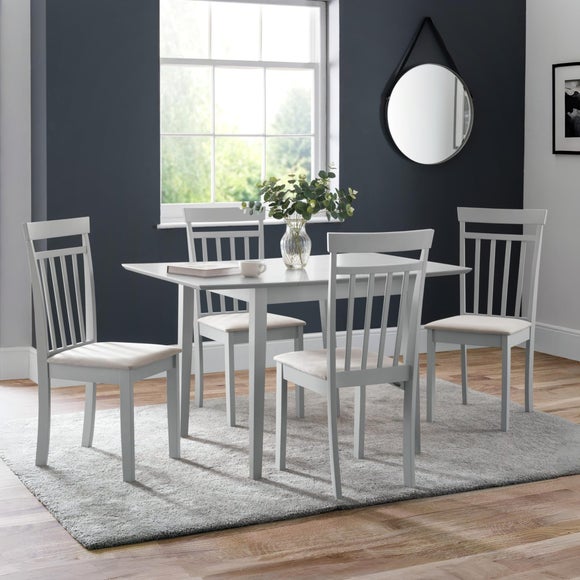 Rufford 4 Seater Dining Table with 4 Coast Chairs
