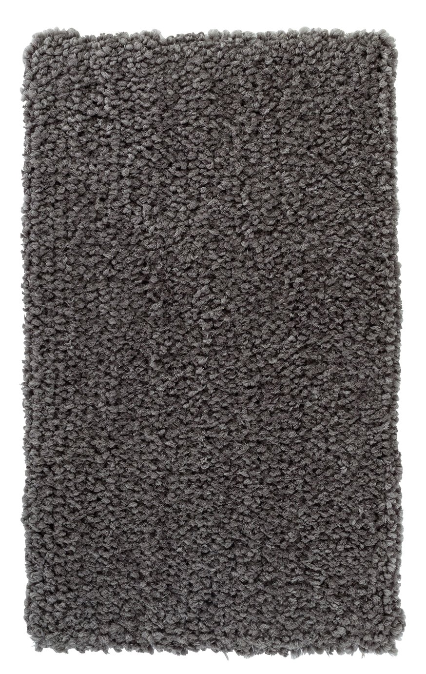 Argos Home Flump Shaggy Woven Rug - 120x170cm - Grey