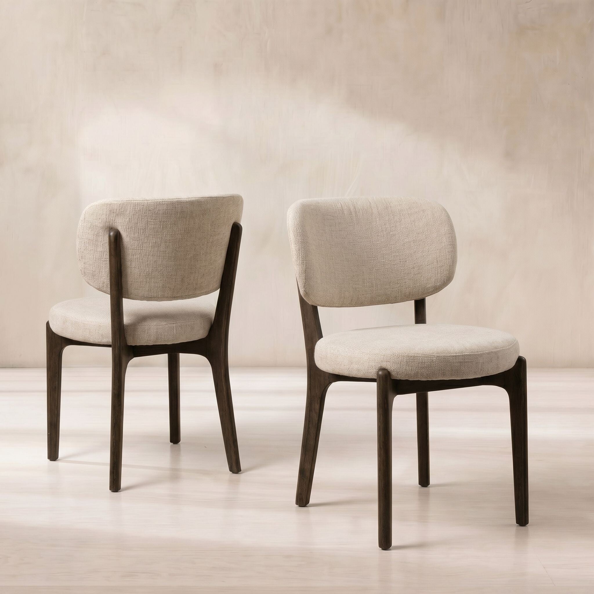 Nord Dining Chair, Neutral Wood | Barker & Stonehouse