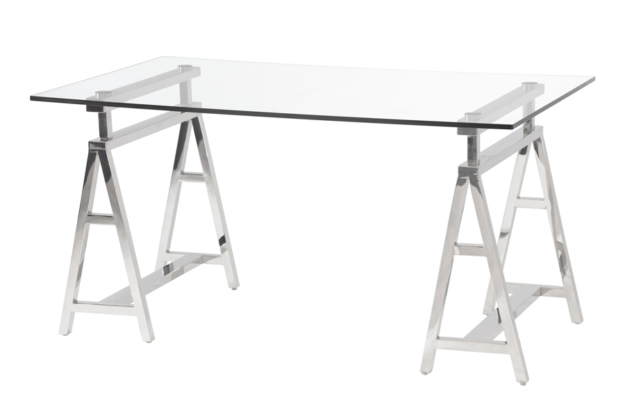 Foster Silver Desk