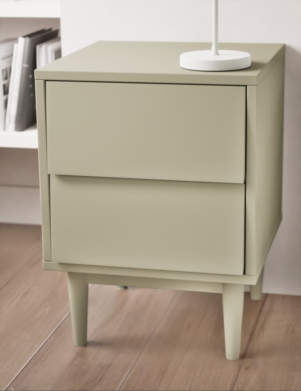 M&S Hive Bedside Table Pebble
