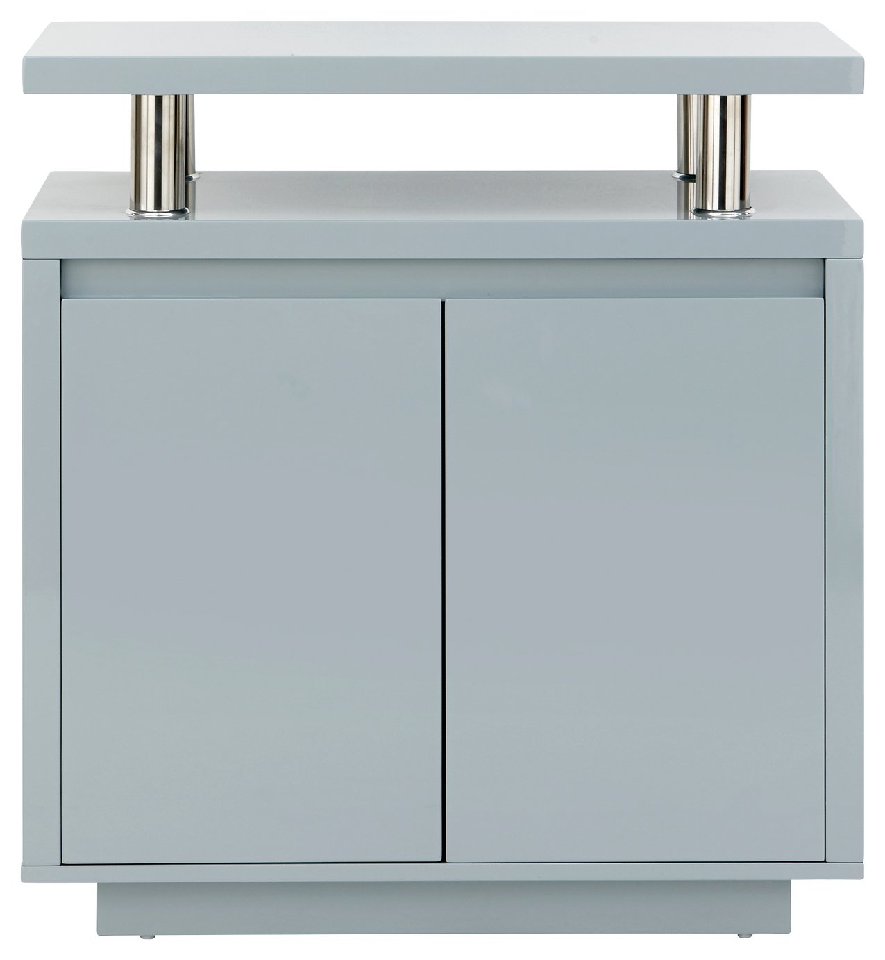 Polar 2 Door Sideboard - Grey Gloss