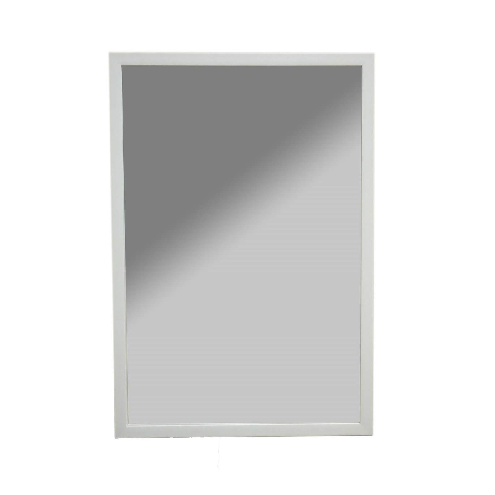 Lisbon Mirror - White - 60x40cm