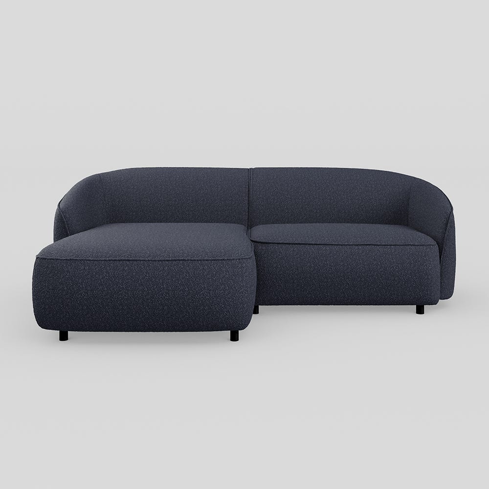 Heal's Aurelie Chaise Sofa LHF Boucle Indigo