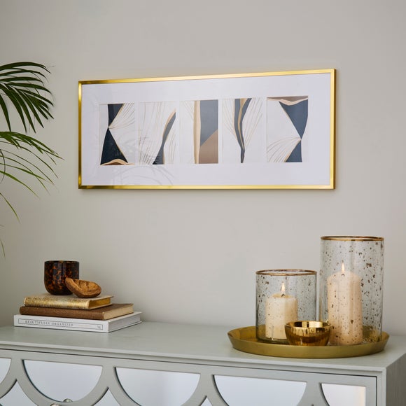 Skinny Metal Panel Multi Photo Frame