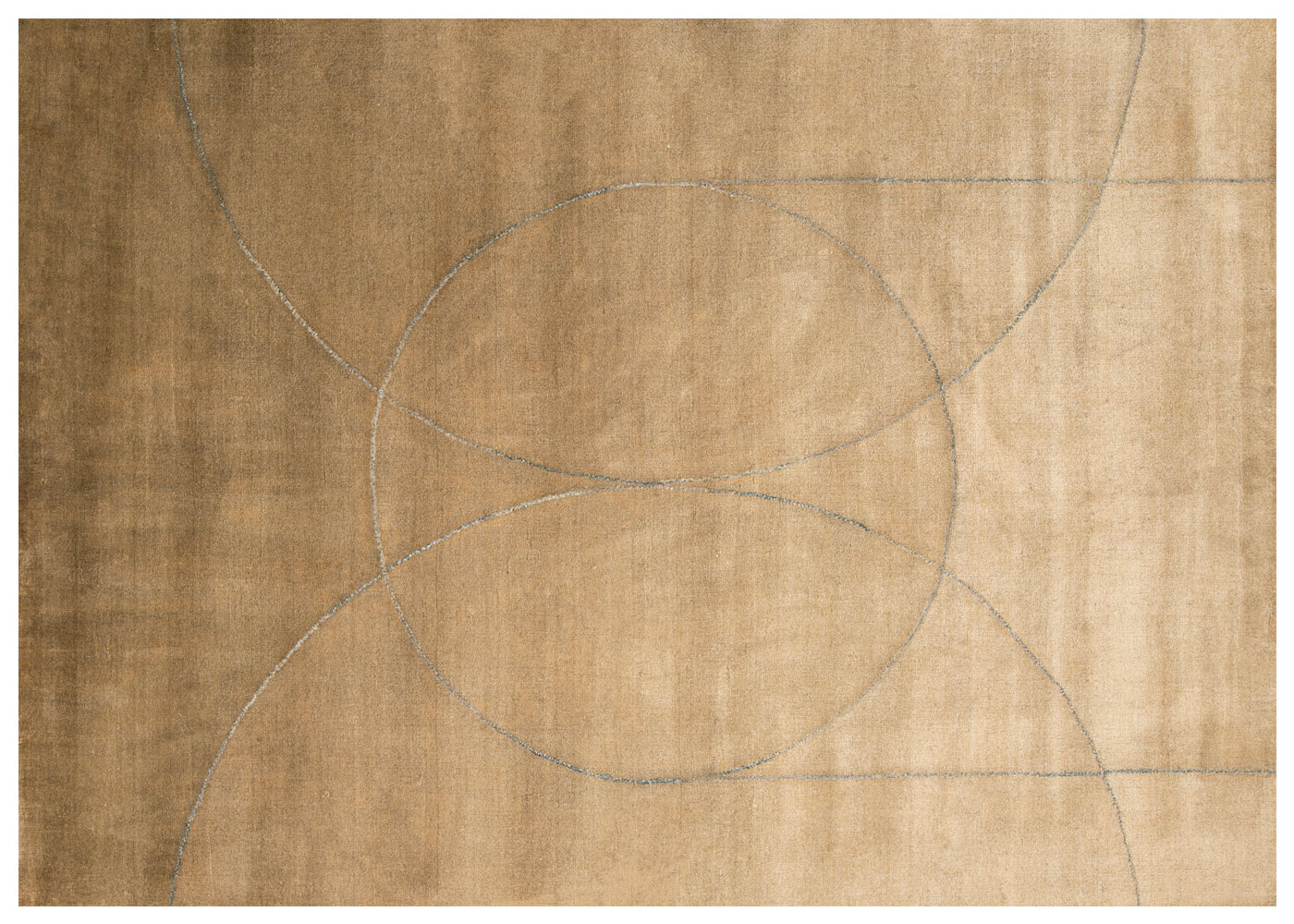 Linie Design Circulus Rug Gold 170cm x 240cm