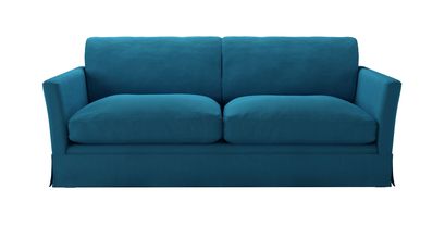 Otto 3 Seat Sofabed in Marina Brushed Linen Cotton - sofa.com