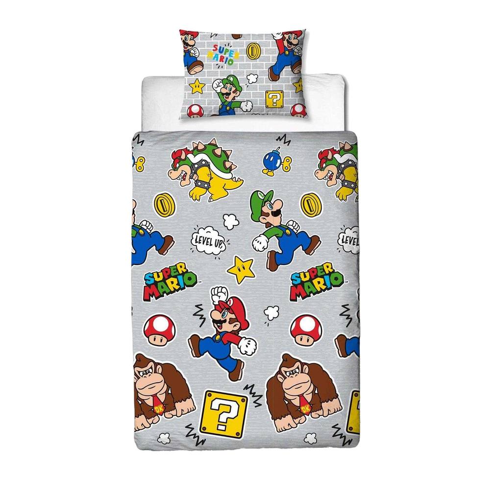 Super Mario Reversible Duvet Set