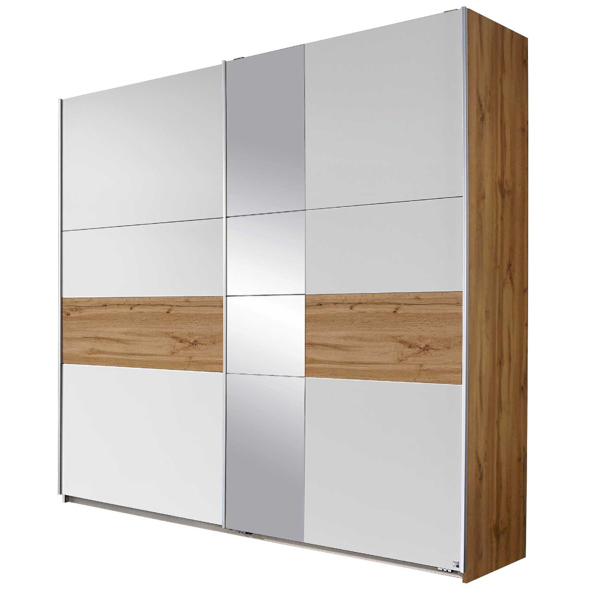 Savonetta 218cm 2 Door Gliding Wardrobe With Mirror
