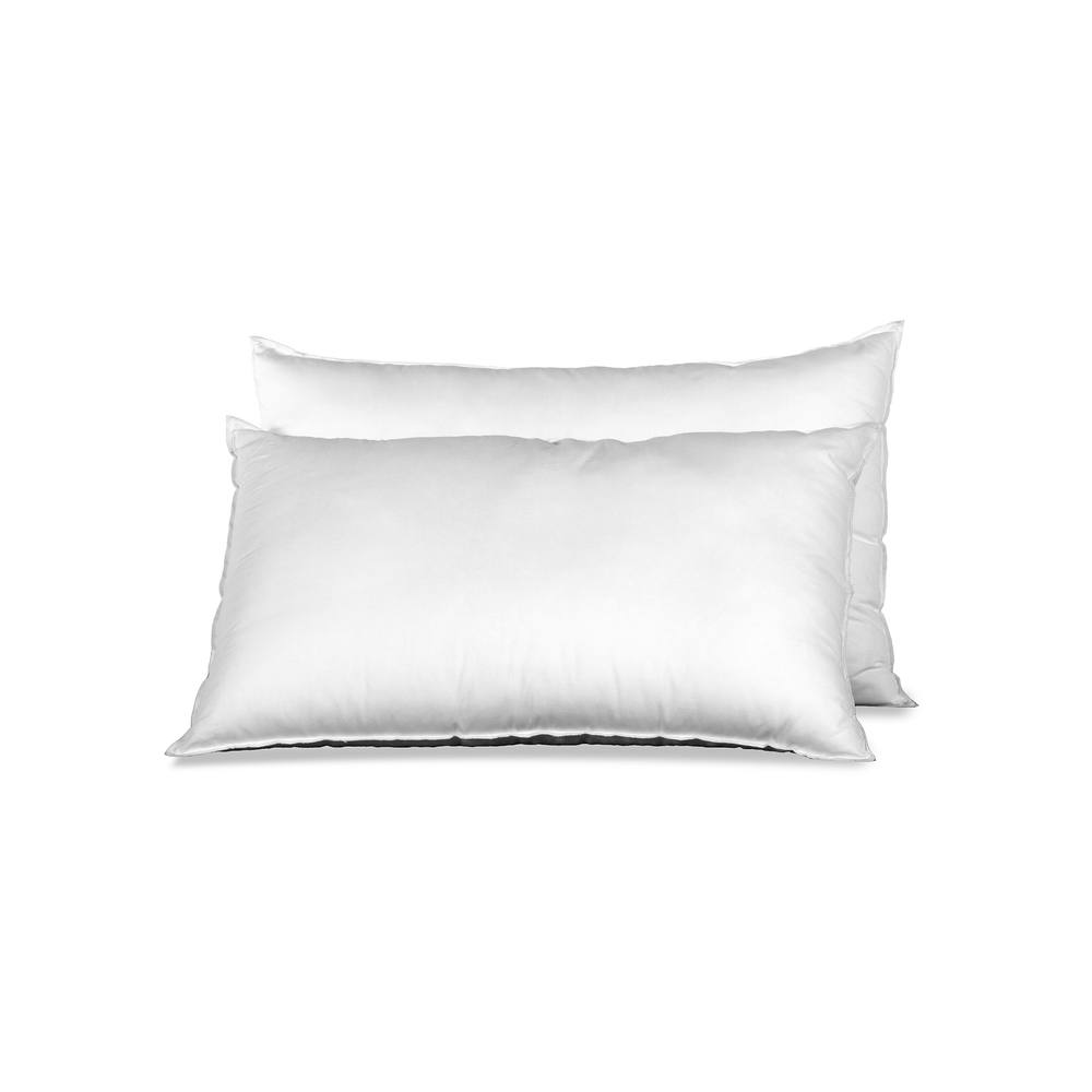 Rest Relax 2 Pack Deep Sleep Pillows, Hollow Fibre Filling for Comfortable Sleep in White