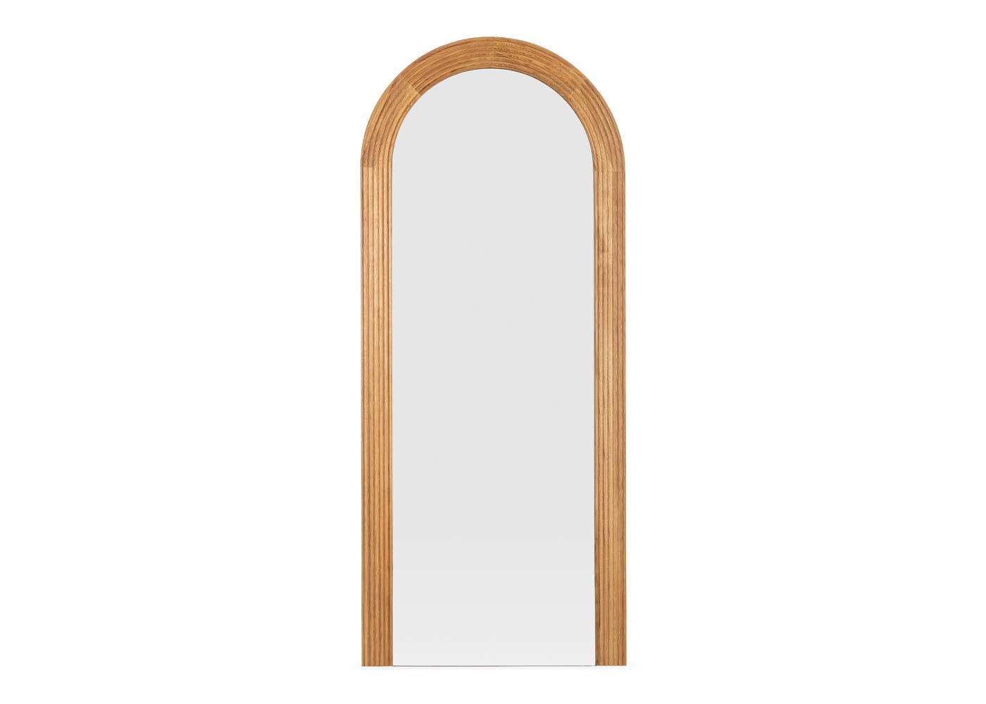 Heal's Oxbow Textured Arch Mirror Oak