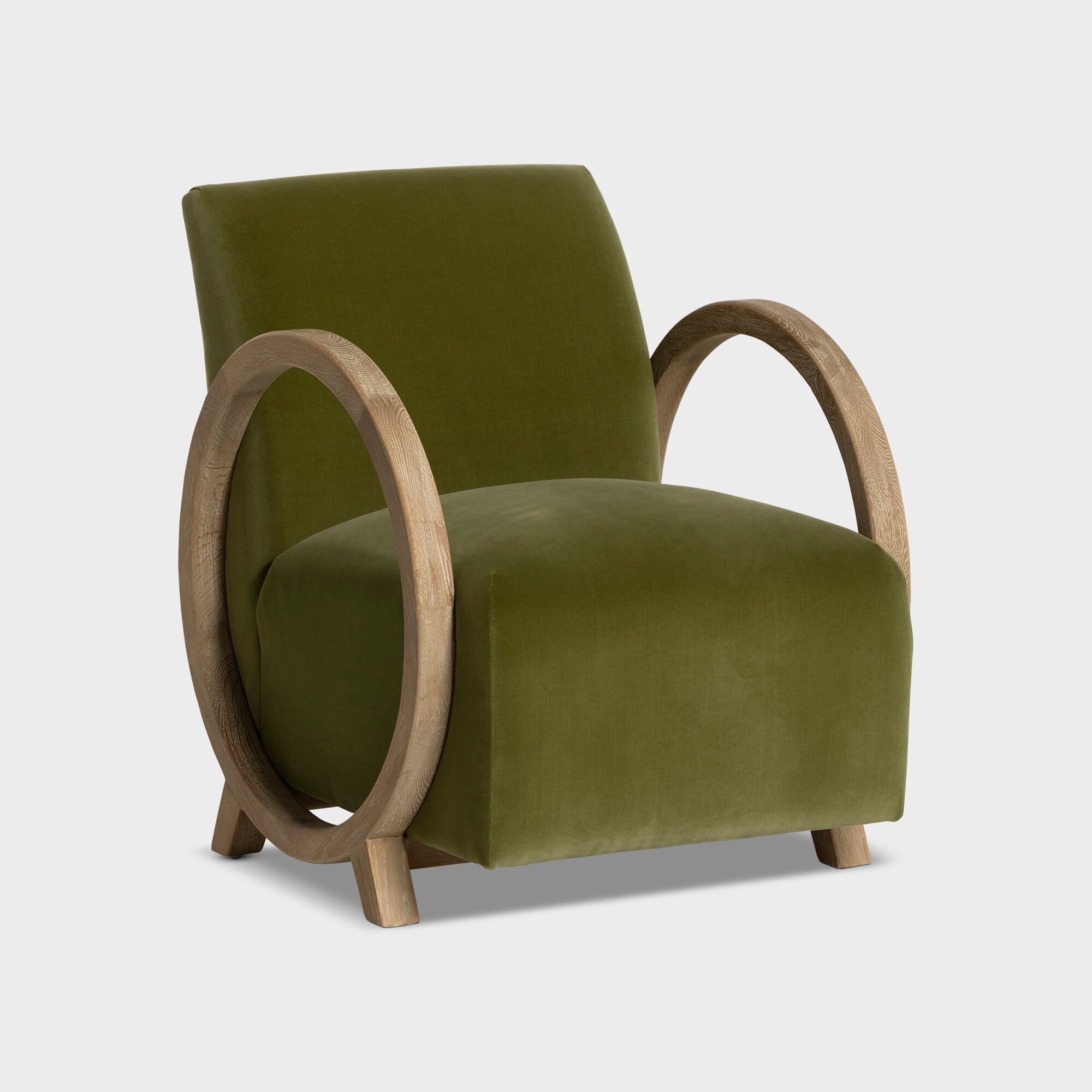 Kerris Armchair, Green Oak | Barker & Stonehouse