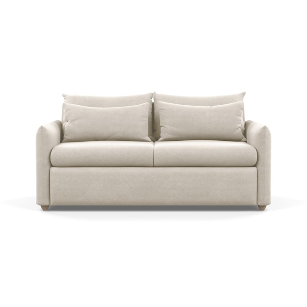Heal's Pillow Sofa Bed Linen Hessian Natural Feet