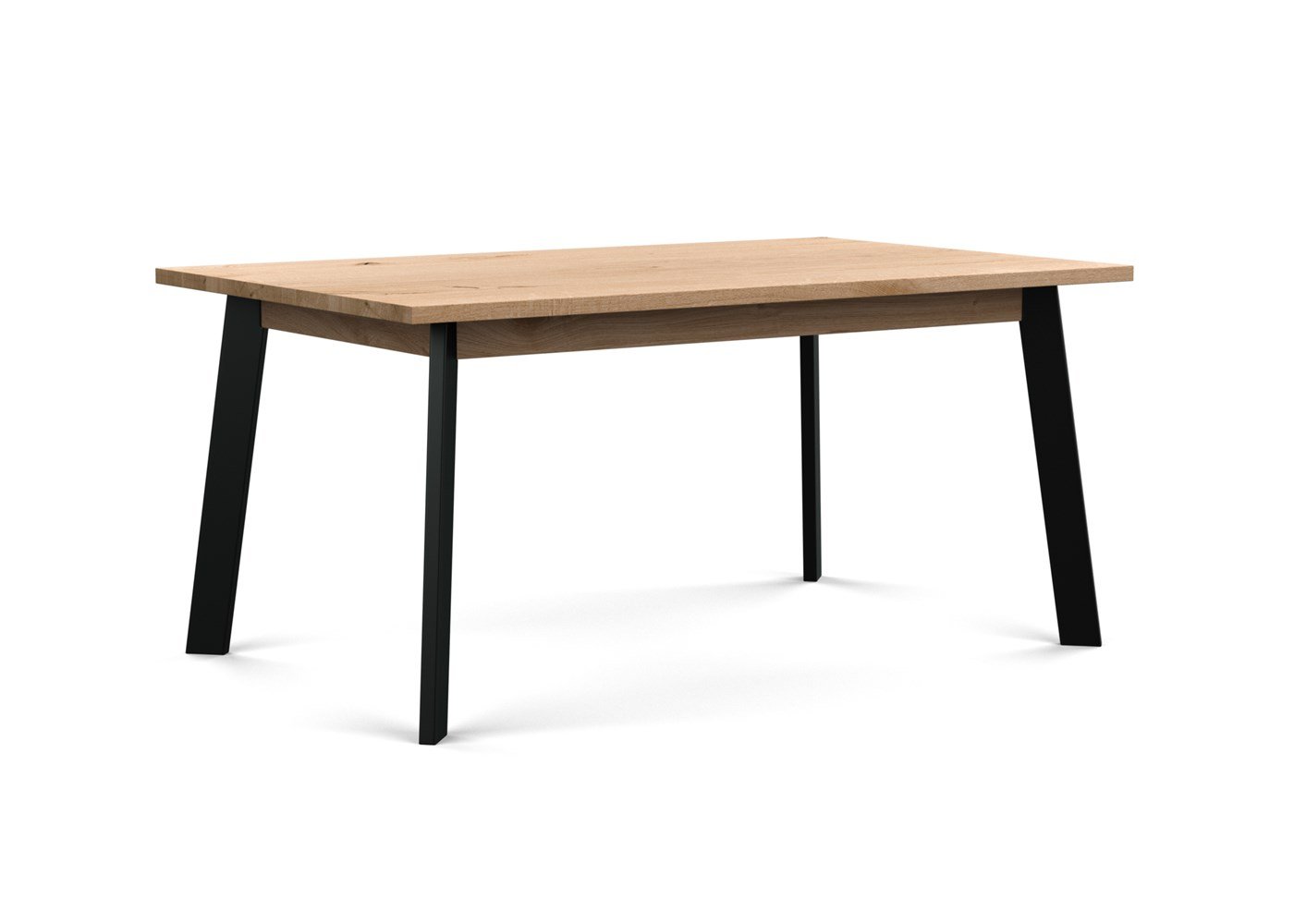 Heal's Nova Extending Dining Table Blonde Oiled Oak L160 + 50cm x2