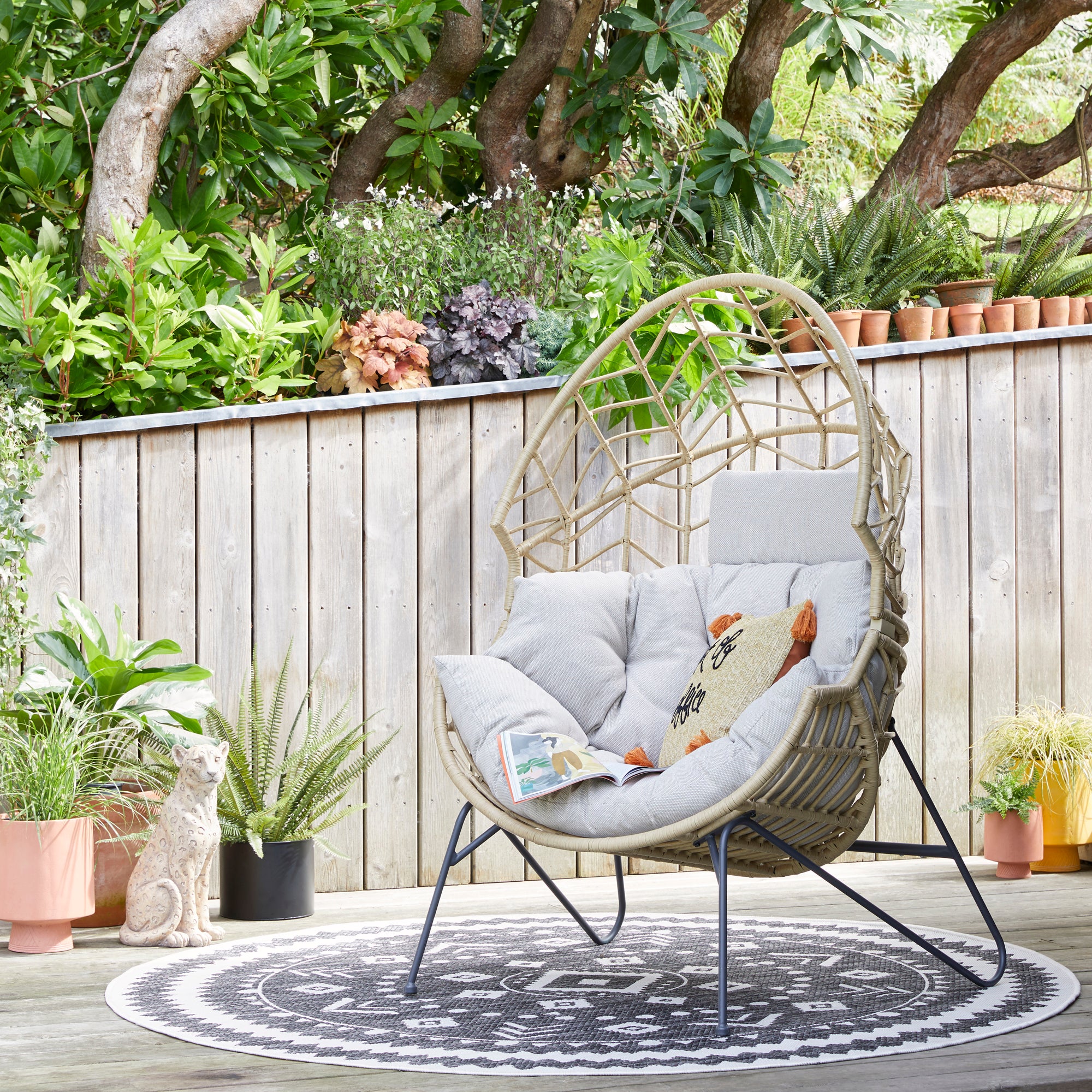 San Marino Natural Pod Chair Natural (Brown)