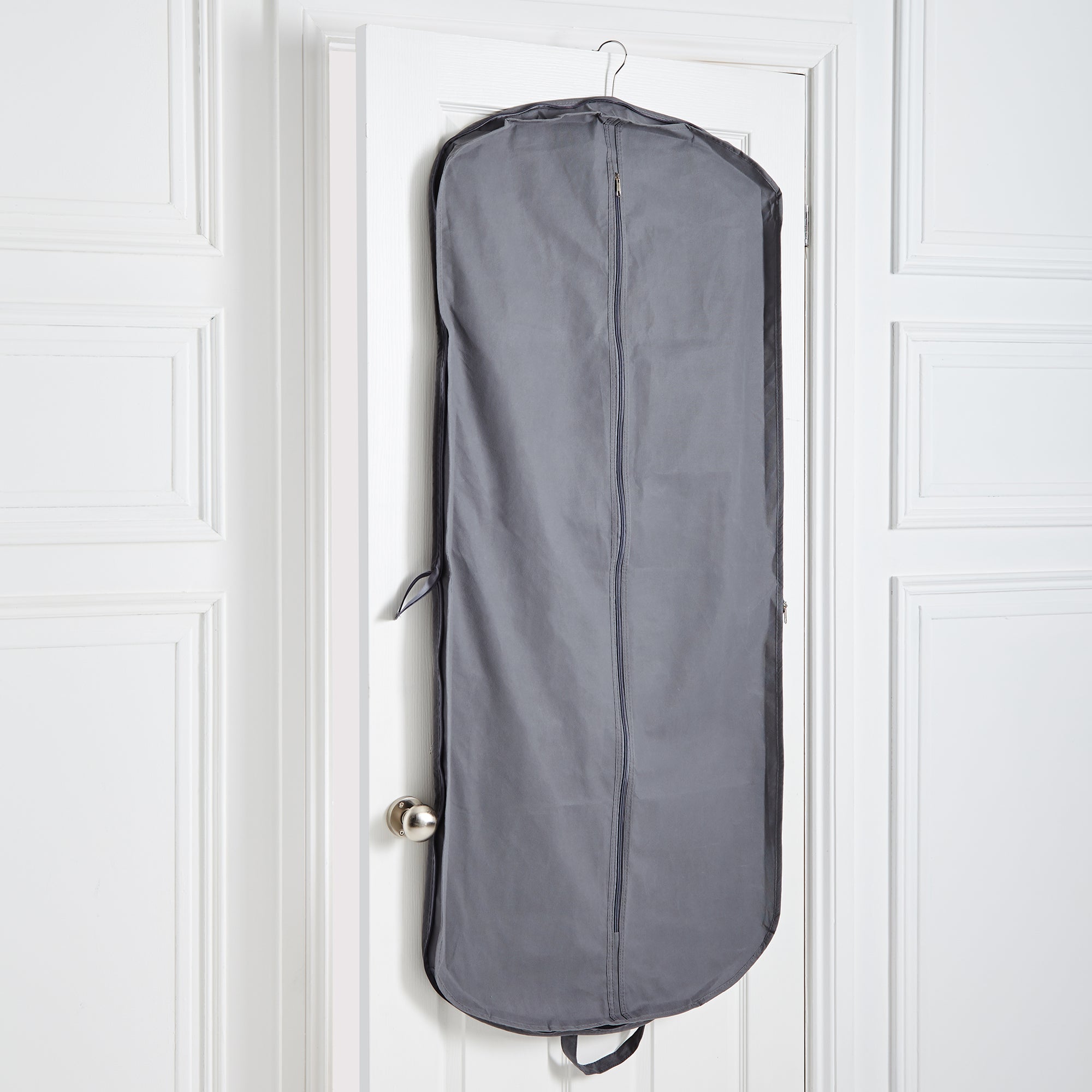 Folding Grey Suit Cover Grey