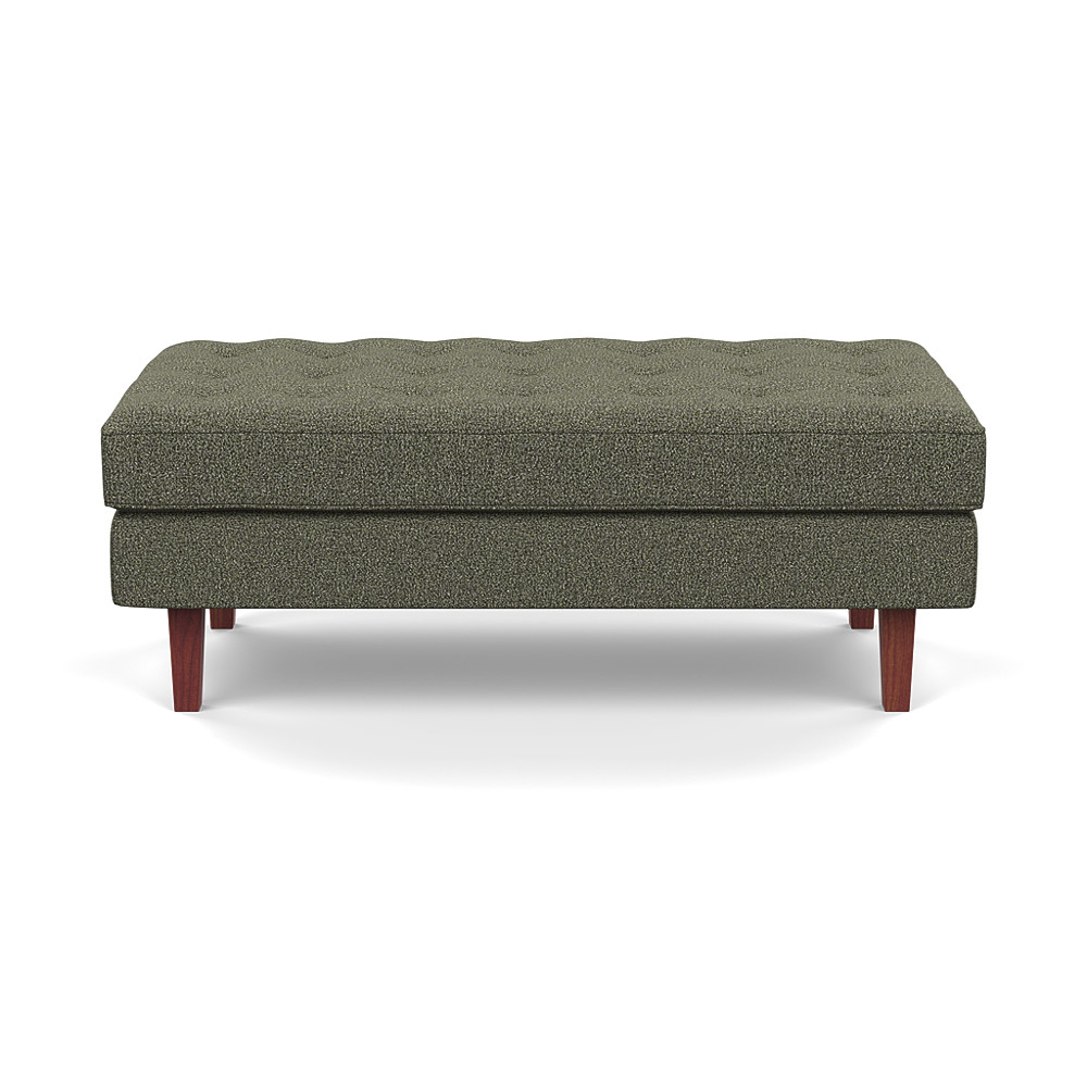 Heal's Hepburn Ottoman Loop Boucle Forest Walnut