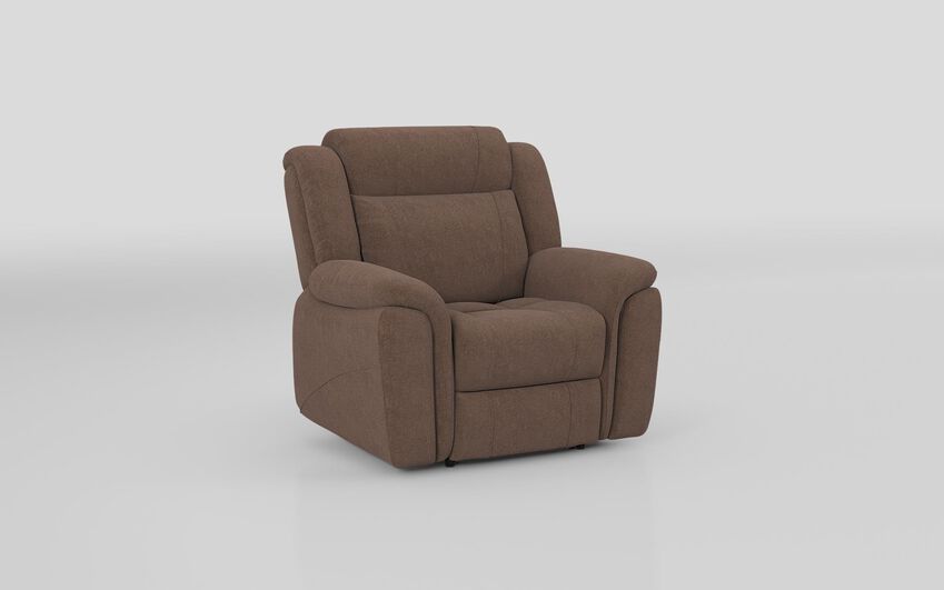 Brown Fabric Elland Armchair
