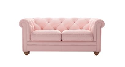 Patrick 2 Seat Sofabed in Rhubarb Smart Cotton - sofa.com