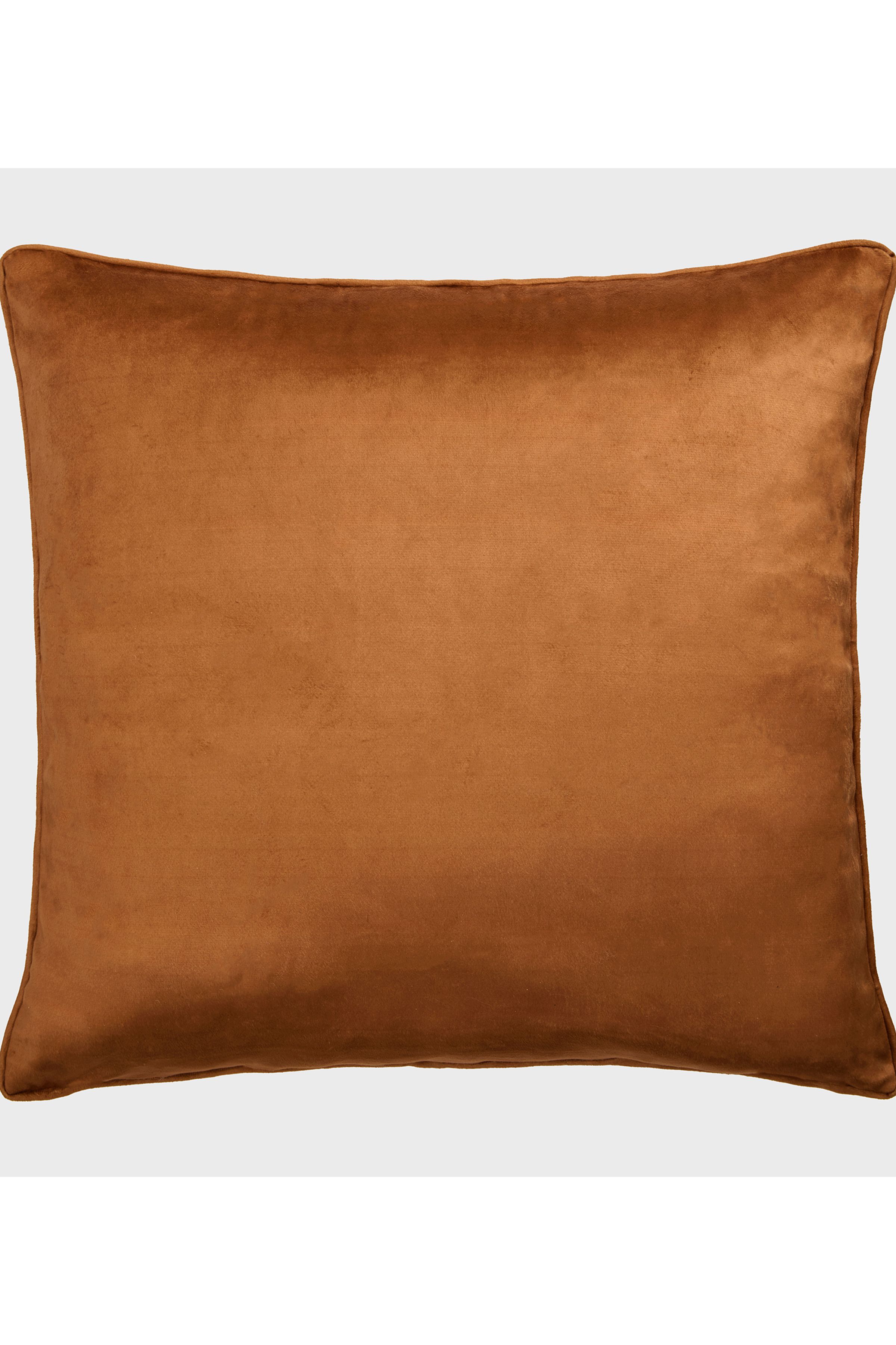 Laurence Llewelyn-Bowen 'Veritas' Arts & Crafts Print Velvet Filled Cushion in Red 3