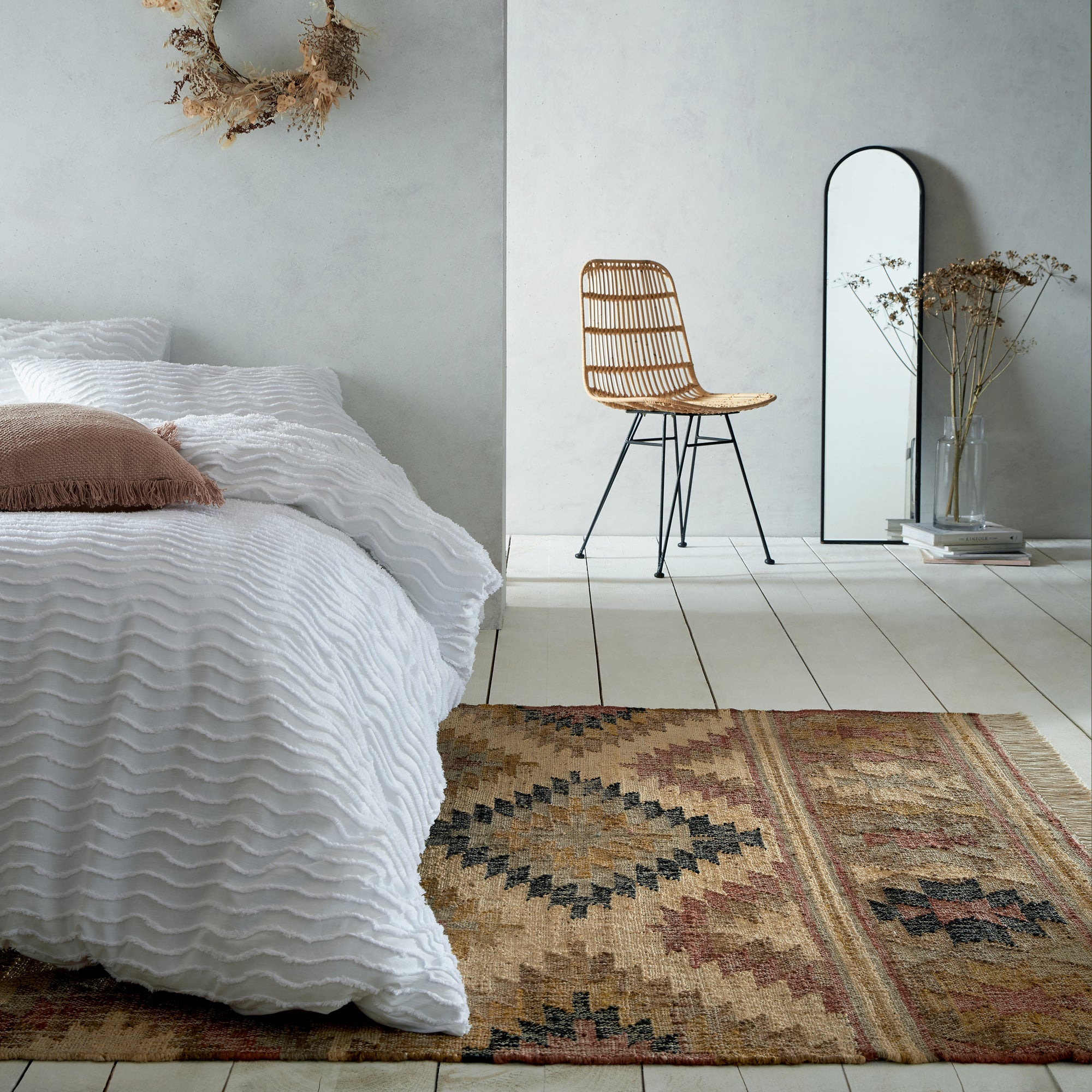 Elijah Jute Rug Brown/Yellow/Black
