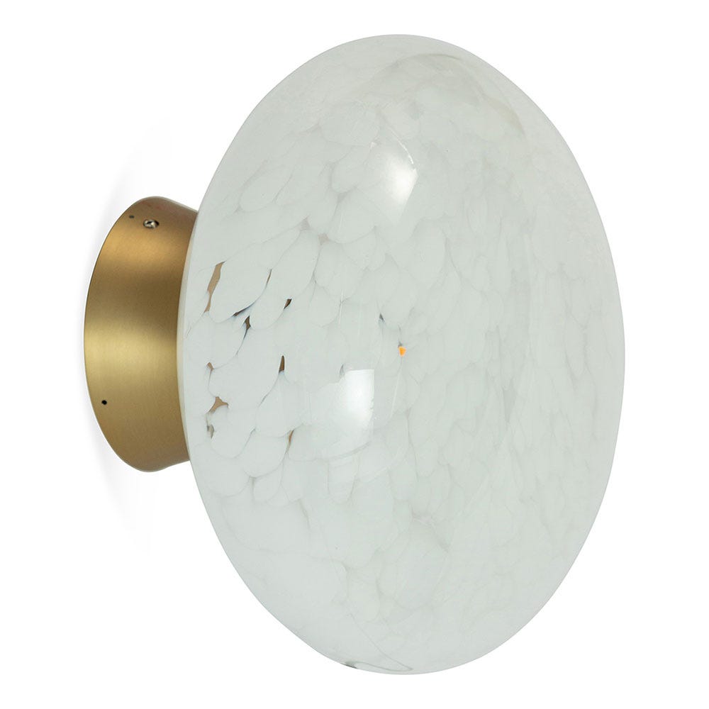 Heal's Speckled Wall/Surface Lamp IP44 White 3