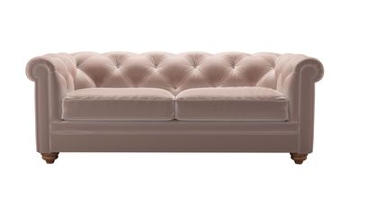 Patrick 2.5 Seat Sofabed in Orchid Cotton Matt Velvet - sofa.com