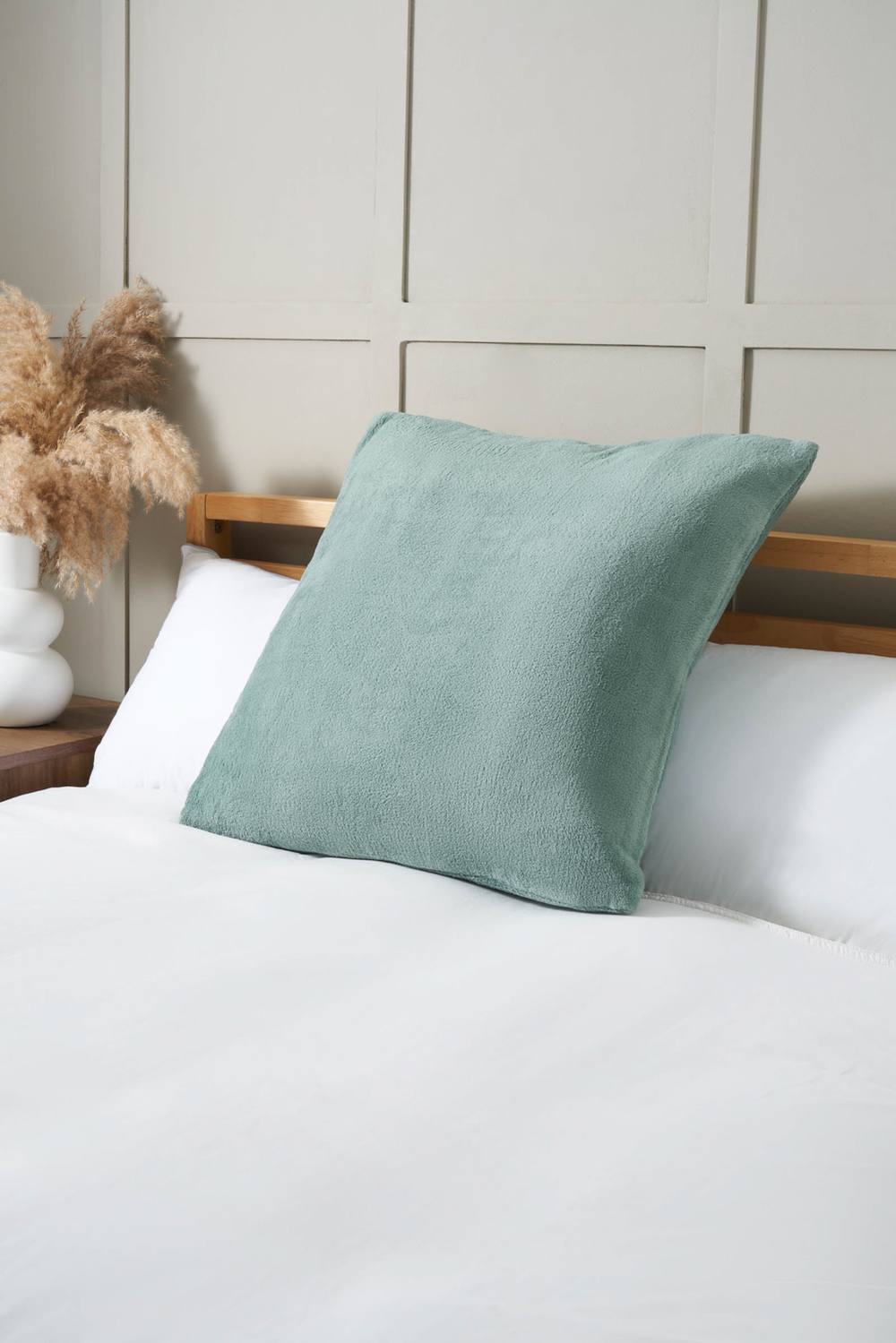 BHS Large Microfleece Silt Green Cushion