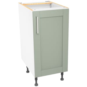 Wickes Ohio Reed Green Shaker Base Unit - 400mm