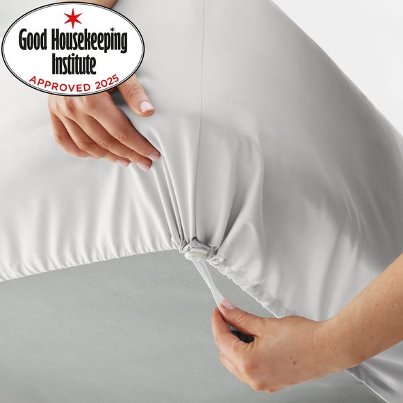 Pure Cotton Toggled Fitted Sheet