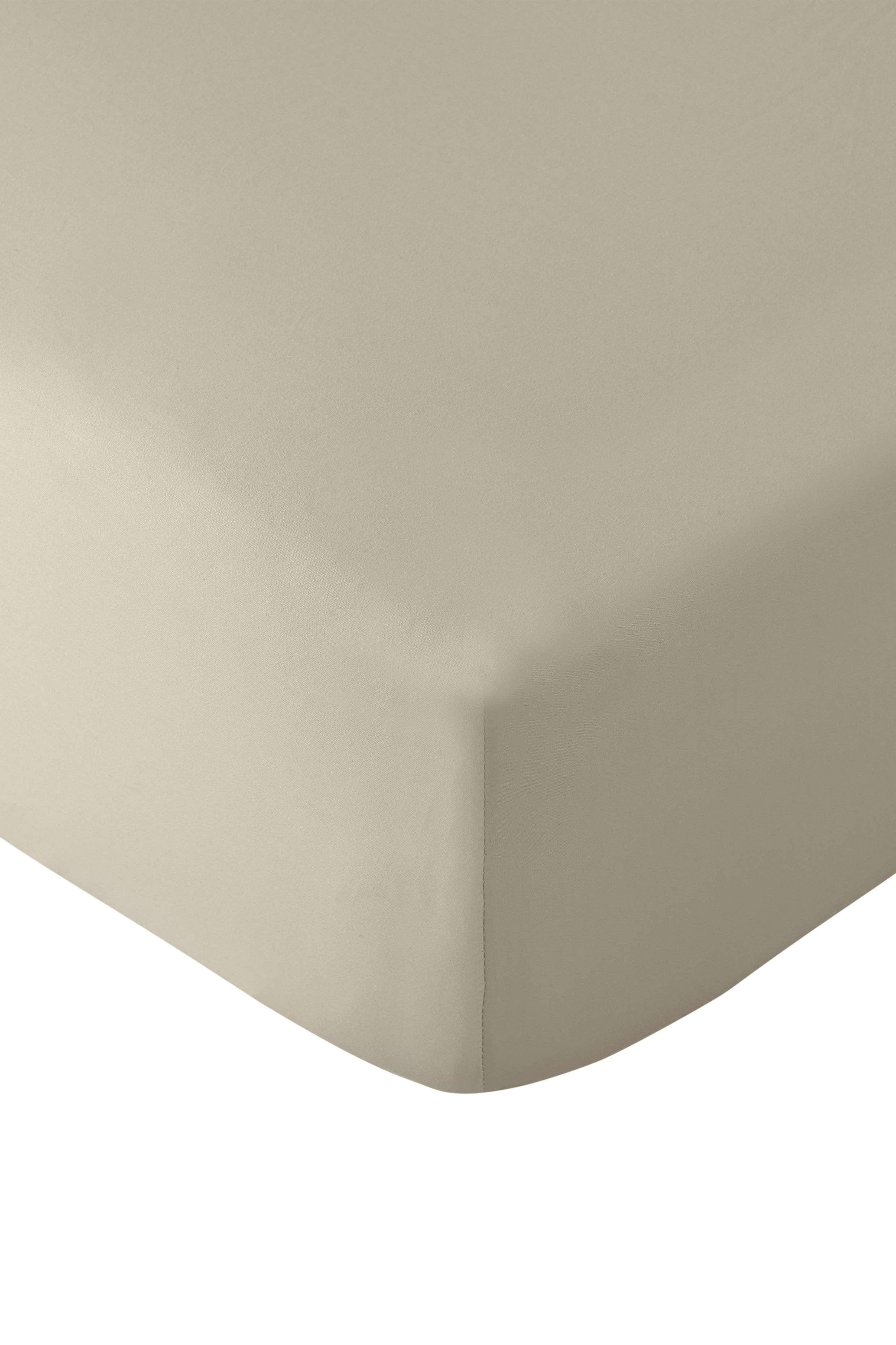 Catherine Lansfield So Soft Non Iron Fitted Sheet in Natural 2