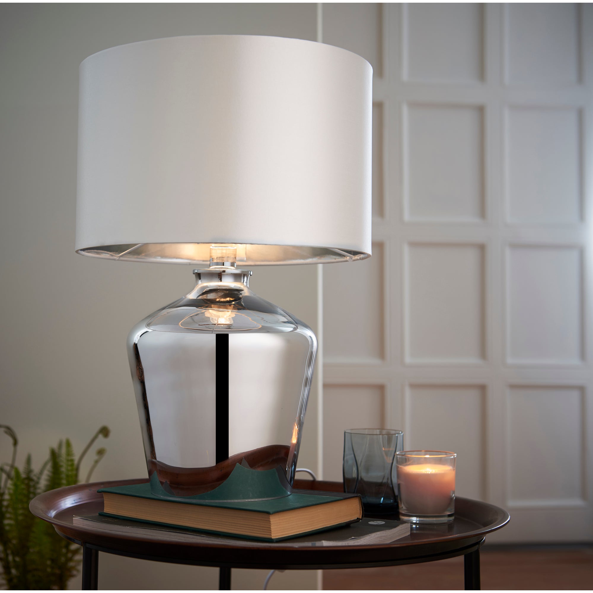 Vogue Courtland Table Lamp Chrome