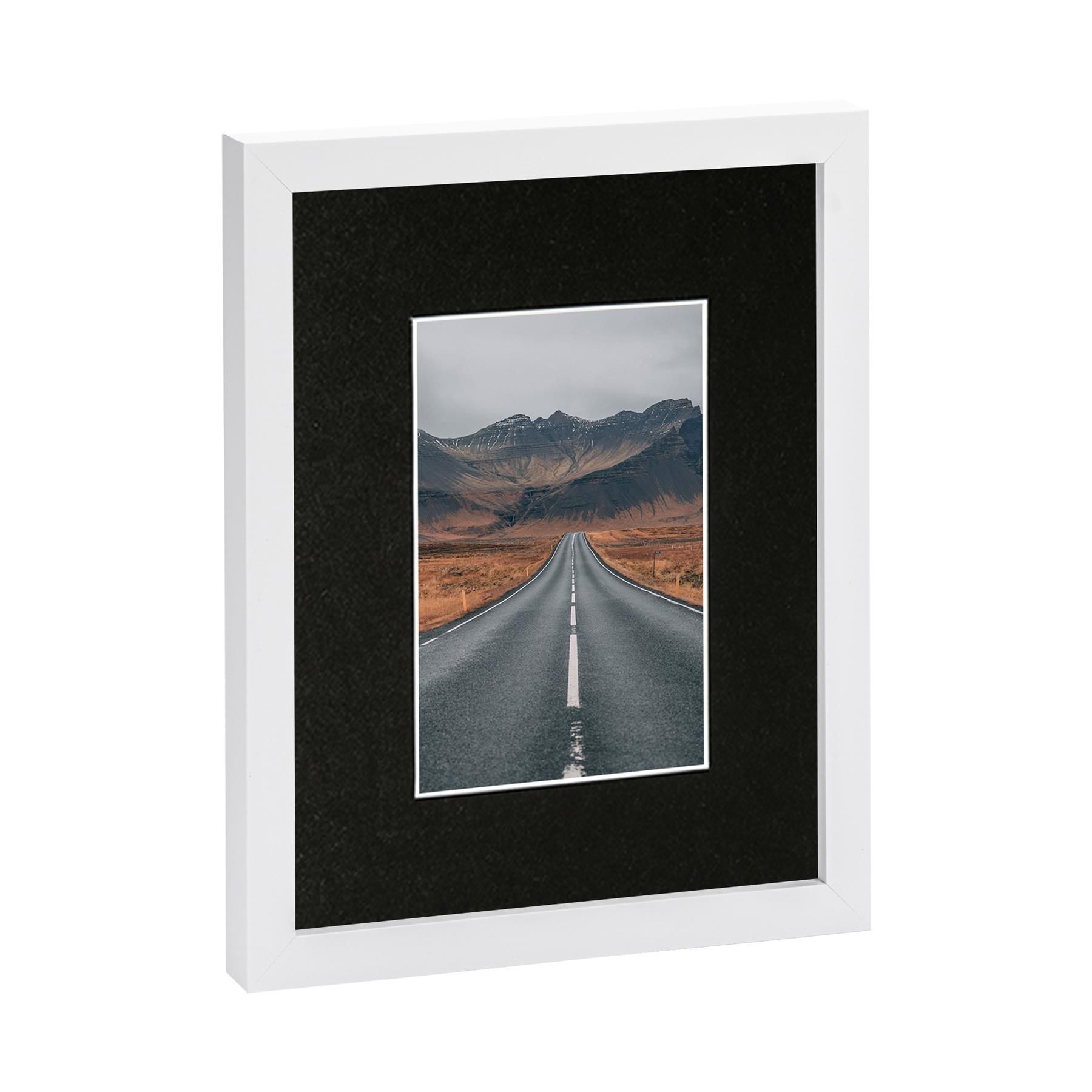 Nicola Spring Photo Frame with 4" x 6" Mount - 8" x 10" - White Mount