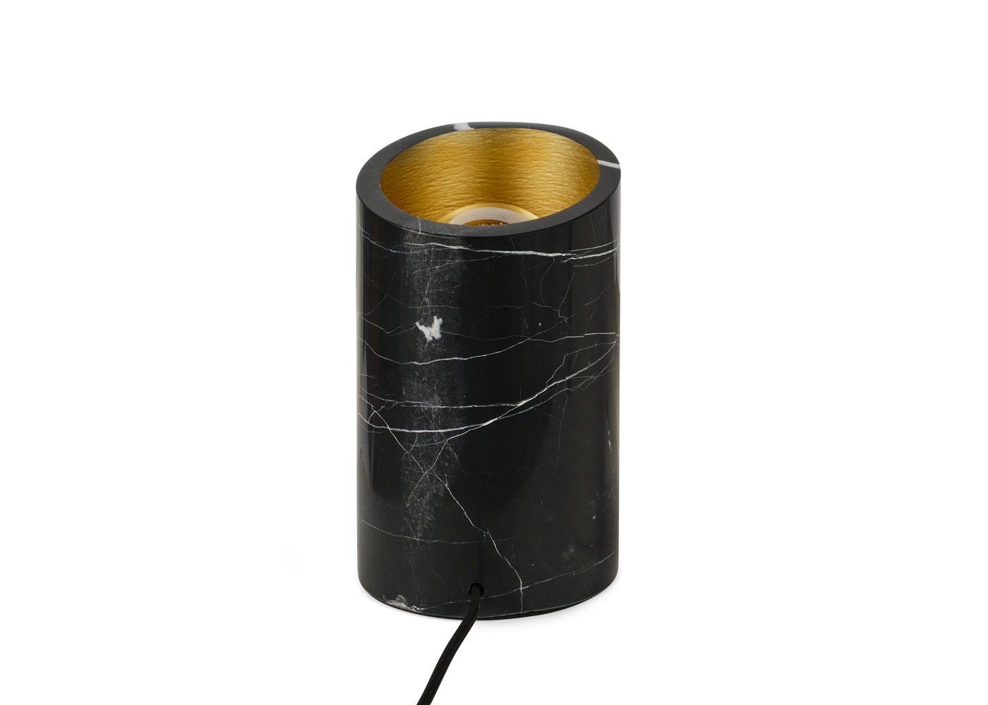 Heal's Eliot Uplighter Floor Lamp Black Marble
