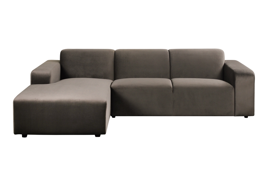 Pebble Left hand Corner Sofa - Carbon